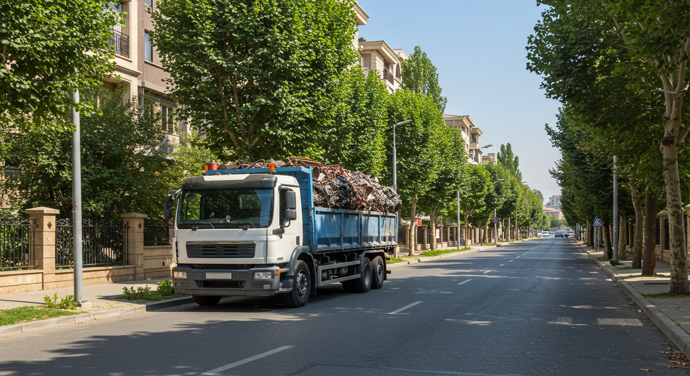 متین خریدار ضایعات فلزی و آهن سیار در محل در تهران زعفرانیه